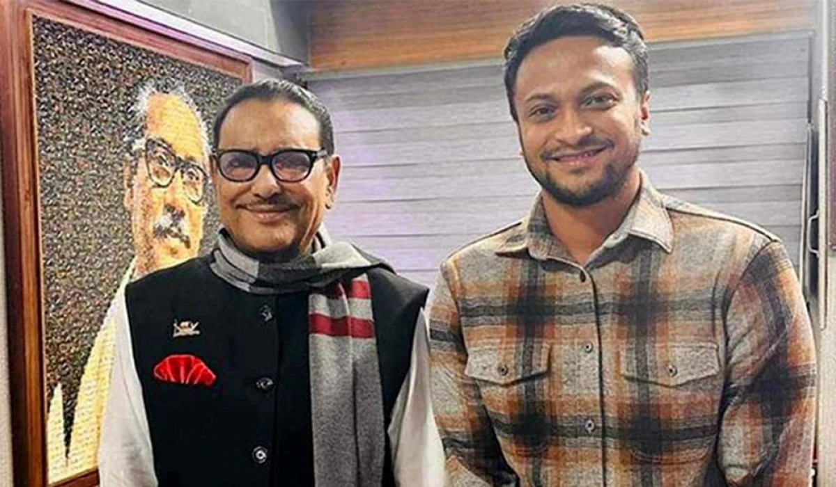 আ.লীগের সাথে রাজনৈতিক ক্যারিয়ার গড়বেন সাকিব আল হাসান